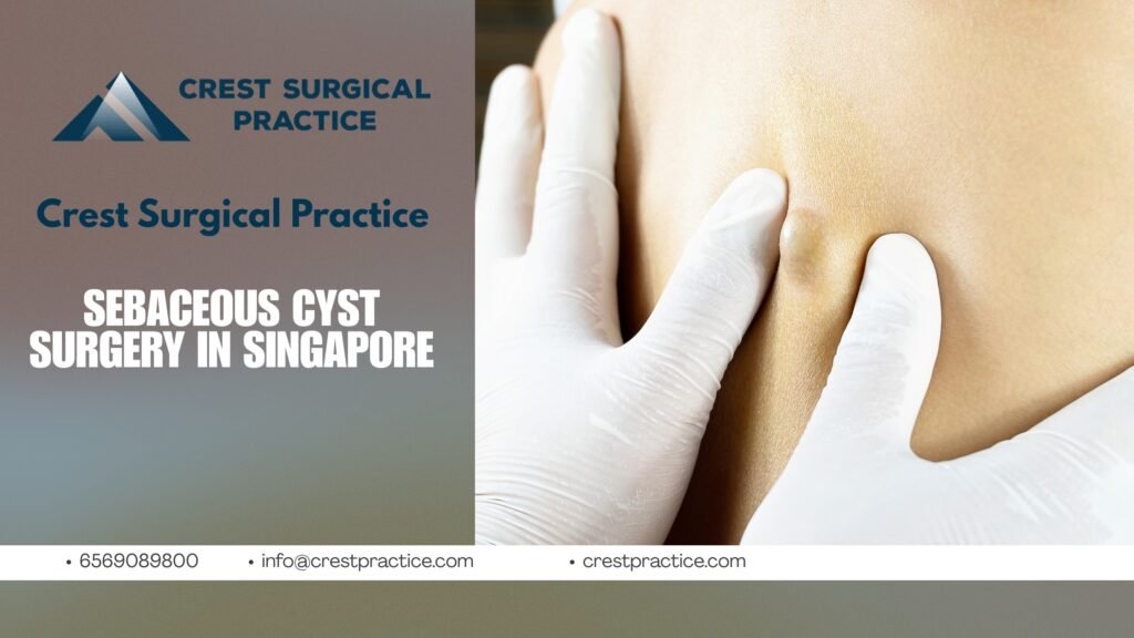 Sebaceous cyst surgery